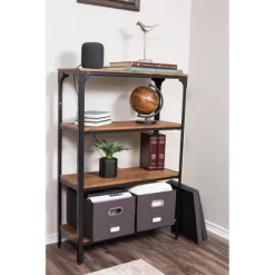 Internet's Best 1-Pack Collapsible File Storage Organizer With Lid - Charcoal -Home Style Deals Store GUEST 475c9e23 06e6 457b b815 b0e763f962c4