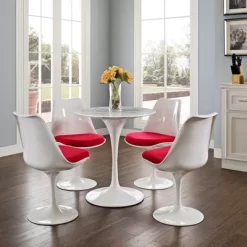 Lippa Round Artificial Marble Dining Table - Modway -Home Style Deals Store GUEST 47b9a5d8 5498 46ba b0bc b57cbc9e24f1