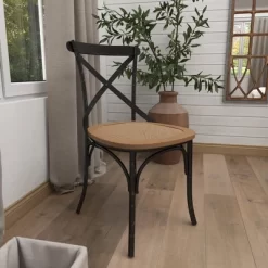 Set Of 2 Farmhouse Iron Dining Chair - Olivia & May -Home Style Deals Store GUEST 48a9846a 3413 467d 8517 8416a82eba0c