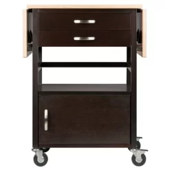 Bellini Kitchen Cart Coffee/Natural - Winsome -Home Style Deals Store GUEST 4944a87c e09b 4530 98fe 4a6bd14a6018