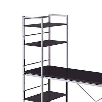 Elvis Computer Desk Black - Acme Furniture 3 Elvis Computer Desk Black - Acme Furniture - Image 3