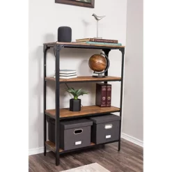 Internet's Best 1-Pack Collapsible File Storage Organizer With Lid - Charcoal -Home Style Deals Store GUEST 49f9f709 125a 4e50 80ba d676b074385b