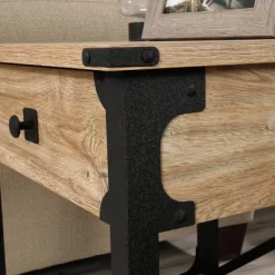 Steel River Side Table Distressed Brown - Sauder -Home Style Deals Store GUEST 4ad173e2 acc6 46b4 8fba 01c558f5fc28