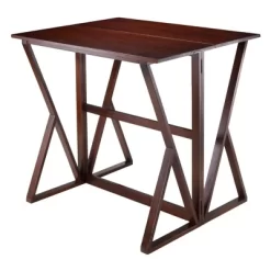 Harrington Drop Leaf Dining Table Wood/Walnut - Winsome
