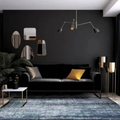 Adley Velvet Fabric Coil Futon With Metal Base - CosmoLiving By Cosmopolitan -Home Style Deals Store GUEST 4b7e1f55 0ddd 4d9a abe9 9b2914b7b347