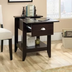 Sauder Shoal Creek Smart Center Side Table Jamocha Wood Finish -Home Style Deals Store GUEST 4bb36ddd 158f 4ebe a1d0 63918bdc3376