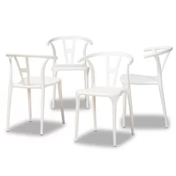 4pc Warner Plastic Dining Chair Set - Baxton Studio 19 4pc Warner Plastic Dining Chair Set - Baxton Studio -Home Style Deals Store GUEST 4ccf76b4 6084 47b7 a347 a1904aa3cee2