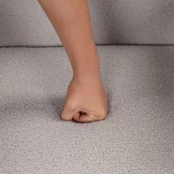 Set Of 2 Megan 21.6" Wider Armchair Boucle Upholstered Seat And Back With "V" Shape Solid Wood Legs Accent Chair With Arm Pads-The Pop Maison -Home Style Deals Store GUEST 4d3416e0 3d9a 499f a898 4faae87ad20b