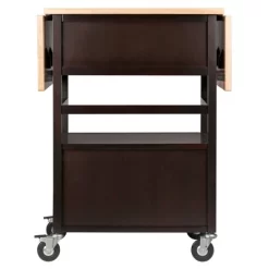 Bellini Kitchen Cart Coffee/Natural - Winsome -Home Style Deals Store GUEST 4ea5f6e9 2462 473a 8d11 f15f39867958