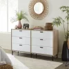 Anda Noor 6 Drawer Dresser Sky Oak - Sauder