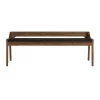 60" Rasmus Dining Bench Chestnut - Boraam