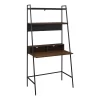 36" Writing Desk With Open Storage Ladder Bookshelf - Saracina Home