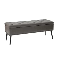 Arnold Upholstered Flip Top Storage Bench With Tufted Design | ARTFUL LIVING DESIGN 25 Arnold Upholstered Flip Top Storage Bench With Tufted Design | ARTFUL LIVING DESIGN -Home Style Deals Store GUEST 521a08de 0569 4ef5 bc8a b161bd22e914