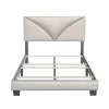 Cornerstone Faux Leather Upholstered Bed Frame - Boyd Sleep Eco Dream