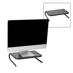 Mind Reader 2pk Metal Monitor Stand And Riser Black -Home Style Deals Store GUEST 5313f651 5ad5 4f09 aa2c f326b2ae403e