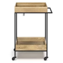 Trellis Bar Cart Natural - WyndenHall -Home Style Deals Store GUEST 531d01e7 2833 4d29 b46a 05311a5e5511