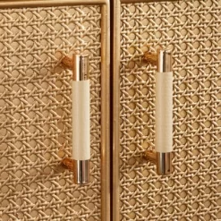 Lati Rattan Door Buffet Antique White/Natural - Buylateral -Home Style Deals Store GUEST 533fc091 a898 4831 9f97 326cf091e08d