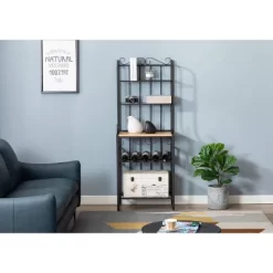 Praha Bakers Rack Black - Boraam -Home Style Deals Store GUEST 539b00c5 e3ab 45e8 9597 c3e788ab660c