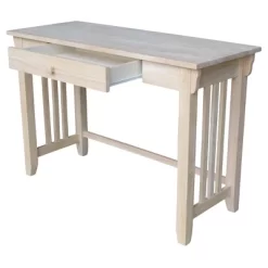 Mission Desk With Drawer - Unfinished - International Concepts -Home Style Deals Store GUEST 54cc1854 499a 4059 92fc f8891972e216