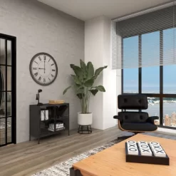 Industrial Metal Cabinet Black - Olivia & May -Home Style Deals Store GUEST 54f76701 c2f4 4bf3 af49 ef171ff0fda2