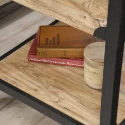 Steel River Side Table Distressed Brown - Sauder -Home Style Deals Store GUEST 55b85c0f 2e77 46fd 8229 6454b29b3960