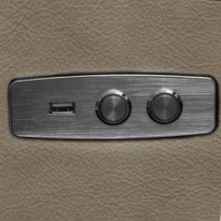 Seymour Top Grain Leather Power Reclining Loveseat Beige - Abbyson Living -Home Style Deals Store GUEST 56300d5f 3d53 4be9 852a 86295e0582a7