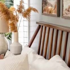 Boho Solid Wood Spindle Platform Bed - Saracina Home -Home Style Deals Store GUEST 56d06391 618a 4987 81f4 c67d43671300