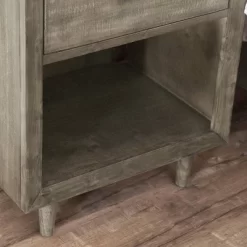 6pc Aurora Mid-Century Gray Bedroom Set With Upholstered Bed - Abbyson Living -Home Style Deals Store GUEST 5815eeb7 31b9 41eb a1f4 66638a2856e8