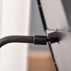 HOMCOM Modern Glasstop Vanity Table With Mirror, Makeup Dressing Table With Rotating Round Mirror, Shelves For Perfumes, Cosmetics, Lotions, Black -Home Style Deals Store GUEST 586fac35 1411 4467 a438 87c62b1ac0dc