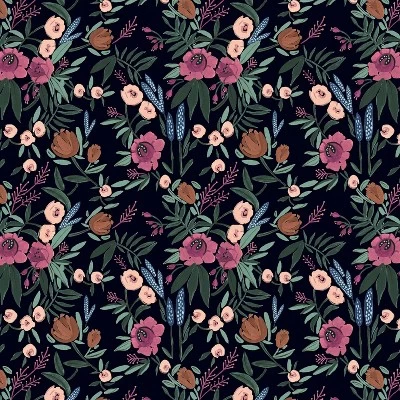 Geller Modern Counter Height Barstool In Botanical Grant Floral Ink - Threshold™ 5 Geller Modern Counter Height Barstool In Botanical Grant Floral Ink - Threshold™ - Image 5