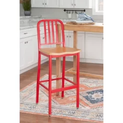 Set Of 2 Frazier Metal Barstools - Linon -Home Style Deals Store GUEST 58b048a6 0ef8 45a1 bcd9 9c4fd9124556
