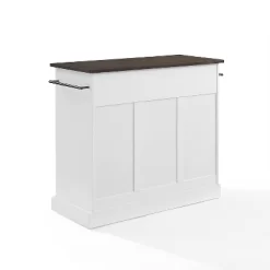 Shoreline Kitchen Island White/Dark Brown - Crosley -Home Style Deals Store GUEST 5996b8ad 35b3 430e 871f 6874a48ed147