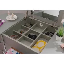 Paloma Vanity Set Silver - Linon -Home Style Deals Store GUEST 59ea8da5 d48a 48b2 aadd 3ccc9f553cb5