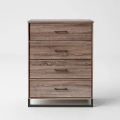 Mixed Material 4 Drawer Dresser - Room Essentials™ -Home Style Deals Store GUEST 5ae3294d 7b1e 49a6 9199 9fb307d27836