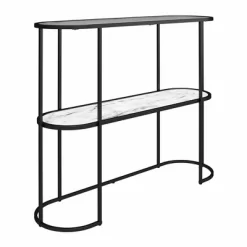 Moon Phases Console Table White Marble/Glass - Mr. Kate -Home Style Deals Store GUEST 5b2bdf61 adb3 4a42 9277 4e237de4fed0