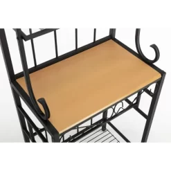 Praha Bakers Rack Black - Boraam -Home Style Deals Store GUEST 5b2e4e7a 33ef 4133 b1a4 84c5a3788318