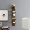 30" X 6" Slim Vertical Column Wall Shelf - Danya B.