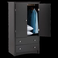Clothing Armoire Black - Prepac -Home Style Deals Store GUEST 5bf1c9b4 64f3 43e3 bb88 33023db64932