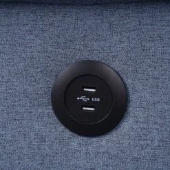 78" Nichelle Sofa Blue Fabric - Acme Furniture -Home Style Deals Store GUEST 5c8e7b94 a160 4ac0 aa8a 2af38c451ee7