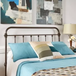Inspire Q Tilden Vintage Metal Headboards