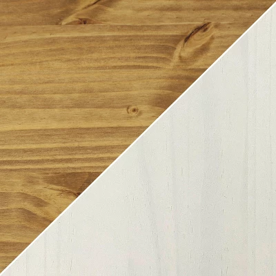 Sunnydaze Decor Sunnydaze Sideboard With 3 Drawers And 3 Doors - Solid Pine Construction - White - 32" 8 Sunnydaze Decor Sunnydaze Sideboard With 3 Drawers And 3 Doors - Solid Pine Construction - White - 32" - Image 8