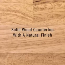 Lafayette Wood Top Full Size Kitchen Island/Cart Cherry/Natural - Crosley -Home Style Deals Store GUEST 5f6cb4c9 2f48 41d7 8d94 f463e0379b4c