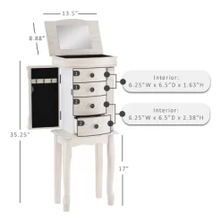 Helene Jewelry Armoire - Powell Company -Home Style Deals Store GUEST 61fc00af 1933 4110 9c0c 15c8e5639929