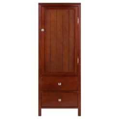 Brooke Jelly Cupboard Walnut - Winsome