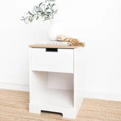 Vaibryn 1 Drawer Nightstand White - Signature Design By Ashley -Home Style Deals Store GUEST 65a4ab17 fad9 4b31 be94 4d482ebfb8a5