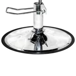 PureSana Chromium Vinyl Kyler 360 Degree Professional All Purpose Salon Chair With Adjustable Reclining Mechanism And Rotational Lock, Black -Home Style Deals Store GUEST 65f794ca 9751 4d10 a085 cacdf864fc1e