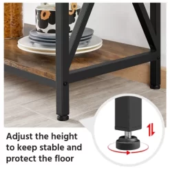 Yaheetech 5-Tier Kitchen Baker's Rack Utility Storage Shelf With 5 Shelves & Adjustable Feet -Home Style Deals Store GUEST 670275b2 7efc 447e baca d9a886a8c1f9