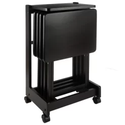 5pc Brienda Set Flip Top Snack Table - Winsome -Home Style Deals Store GUEST 67347a68 935b 4111 9b6e 579a219fc082