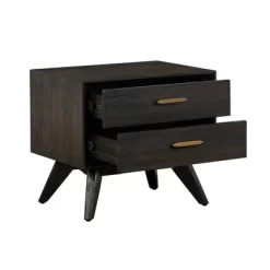 2 Drawer Baly Mid-Century Modern Nightstand - Armen Living -Home Style Deals Store GUEST 68142a4e f7bb 4e9c bc0f 56a265e01fbc