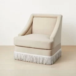 Alberhill Velvet Accent Chair With Fringe - Opalhouse™ Designed With Jungalow™ -Home Style Deals Store GUEST 6a2c8665 b5eb 4e71 9163 3f7b29c4d6c7